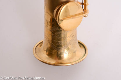 Conn New Wonder II Soprano Saxophone Gold Plate 196131