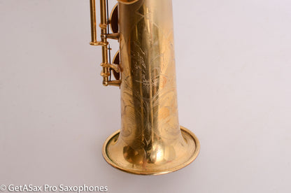 Conn New Wonder II Soprano Saxophone Gold Plate 196131