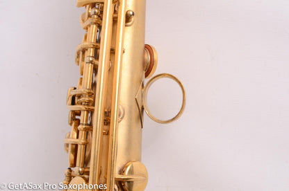 Conn New Wonder II Soprano Saxophone Gold Plate 196131