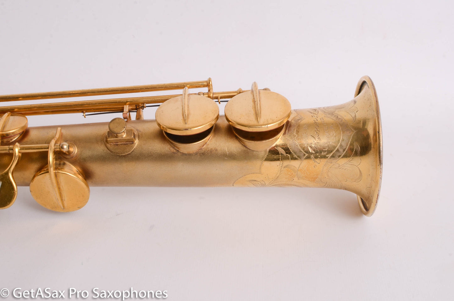 Conn New Wonder II Soprano Saxophone Gold Plate 196131