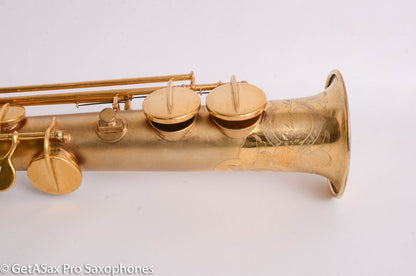 Conn New Wonder II Soprano Saxophone Gold Plate 196131