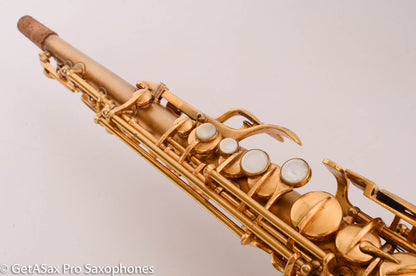 Conn New Wonder II Soprano Saxophone Gold Plate 196131