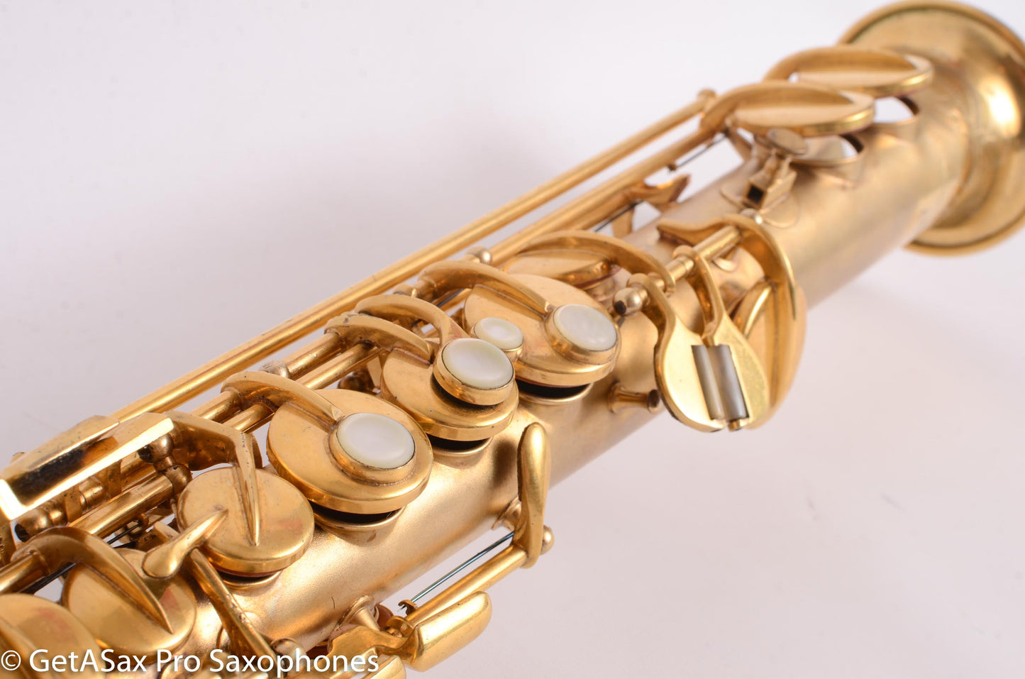 Conn New Wonder II Soprano Saxophone Gold Plate 196131