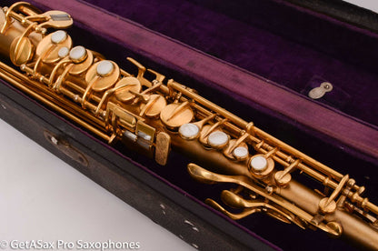 Conn New Wonder II Soprano Saxophone Gold Plate 196131