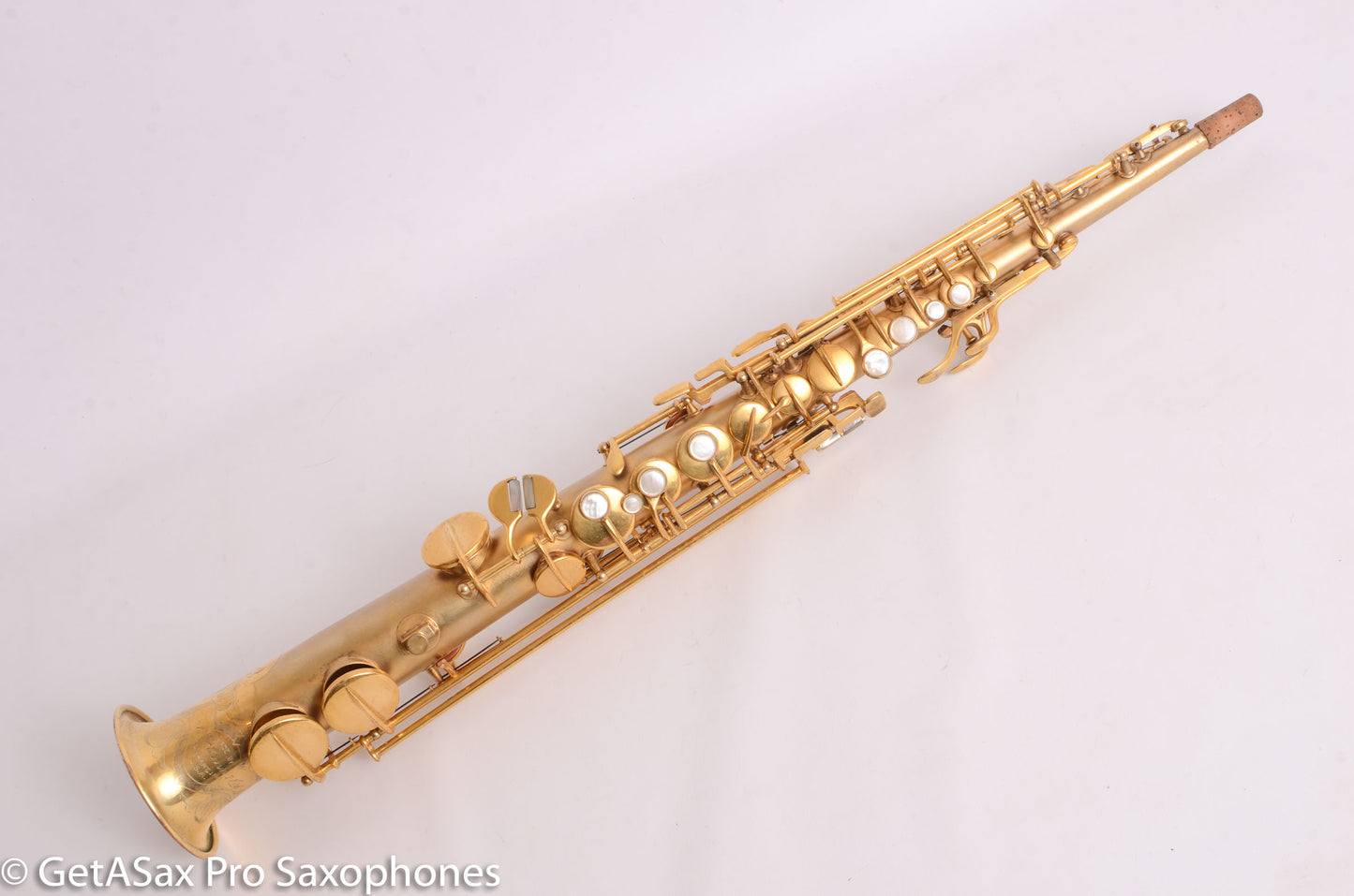 Conn New Wonder II Soprano Saxophone Gold Plate 196131