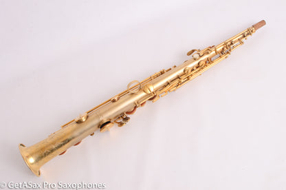 Conn New Wonder II Soprano Saxophone Gold Plate 196131
