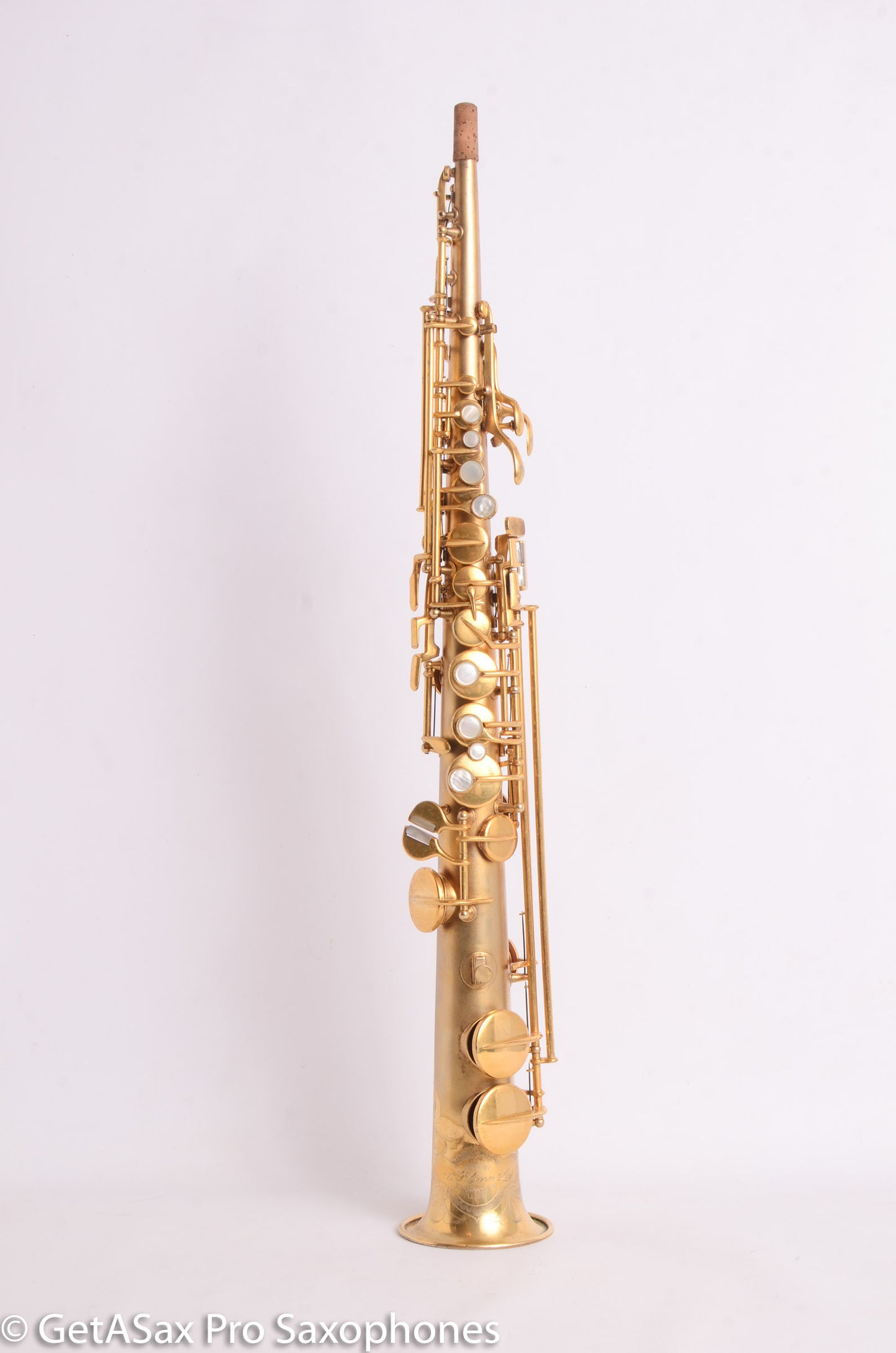 Conn New Wonder II Soprano Saxophone Gold Plate 196131