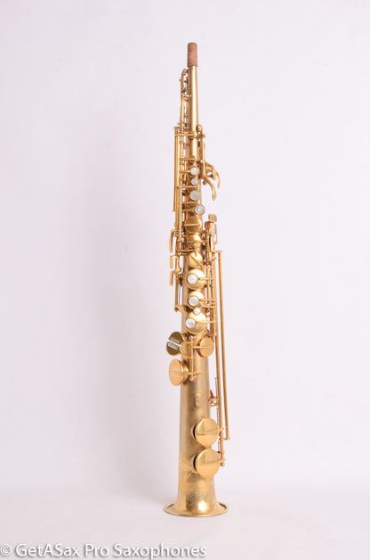 Conn New Wonder II Soprano Saxophone Gold Plate 196131