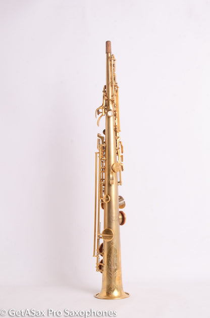 Conn New Wonder II Soprano Saxophone Gold Plate 196131