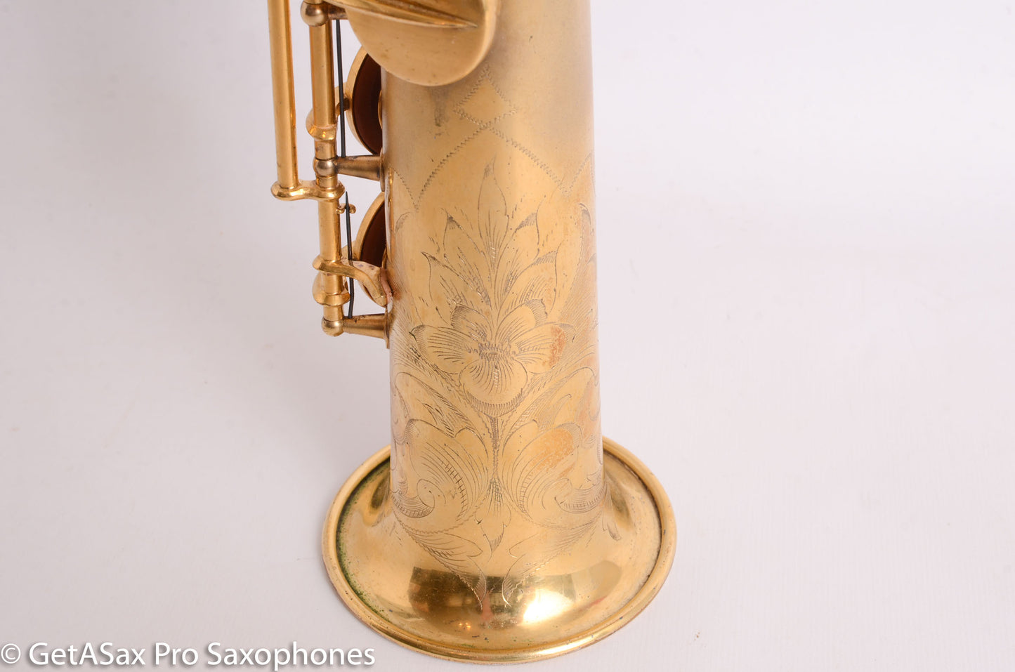 Conn New Wonder II Soprano Saxophone Gold Plate 196131