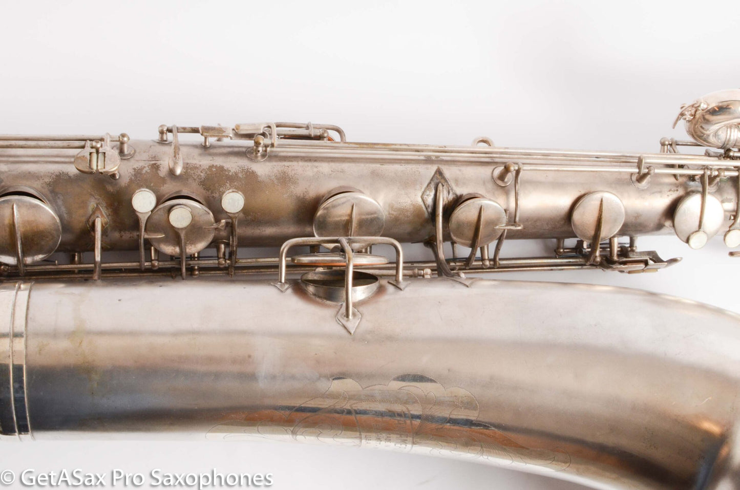 Conn Panamerican (New Wonder 1) Bass Saxophone Silver Plate Recent Overhaul