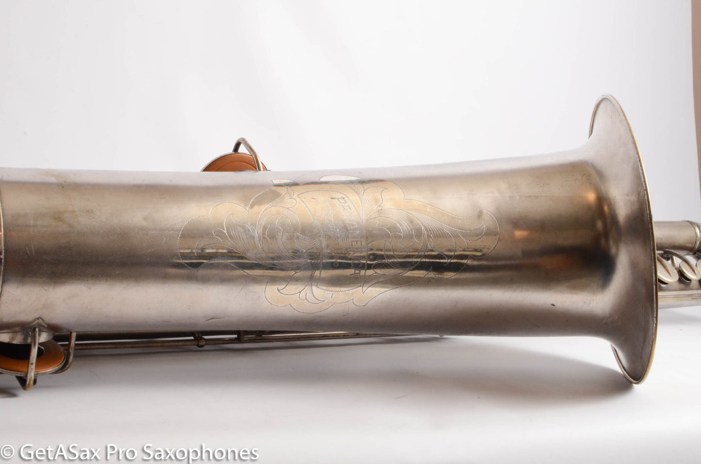 Conn Panamerican (New Wonder 1) Bass Saxophone Silver Plate Recent Overhaul