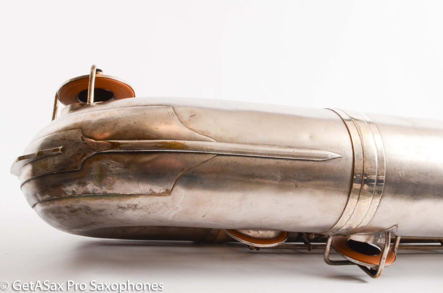 Conn Panamerican (New Wonder 1) Bass Saxophone Silver Plate Recent Overhaul