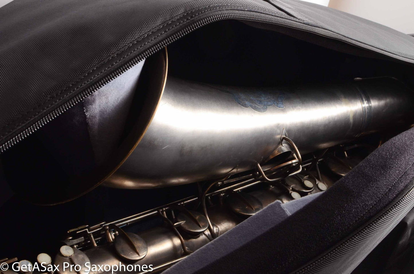 Conn Panamerican (New Wonder 1) Bass Saxophone Silver Plate Recent Overhaul