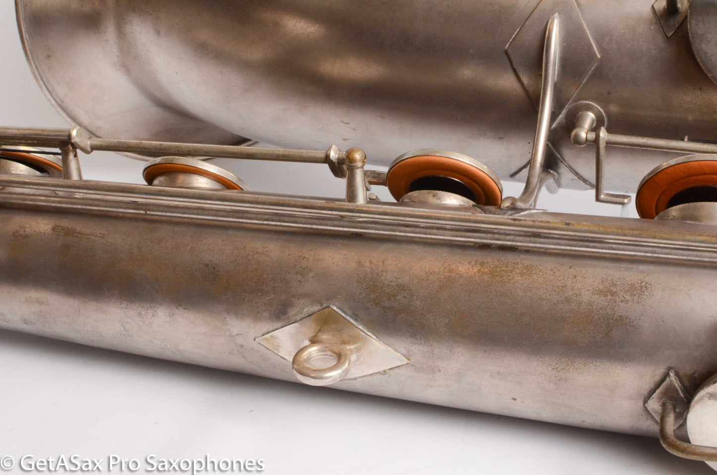 Conn Panamerican (New Wonder 1) Bass Saxophone Silver Plate Recent Overhaul