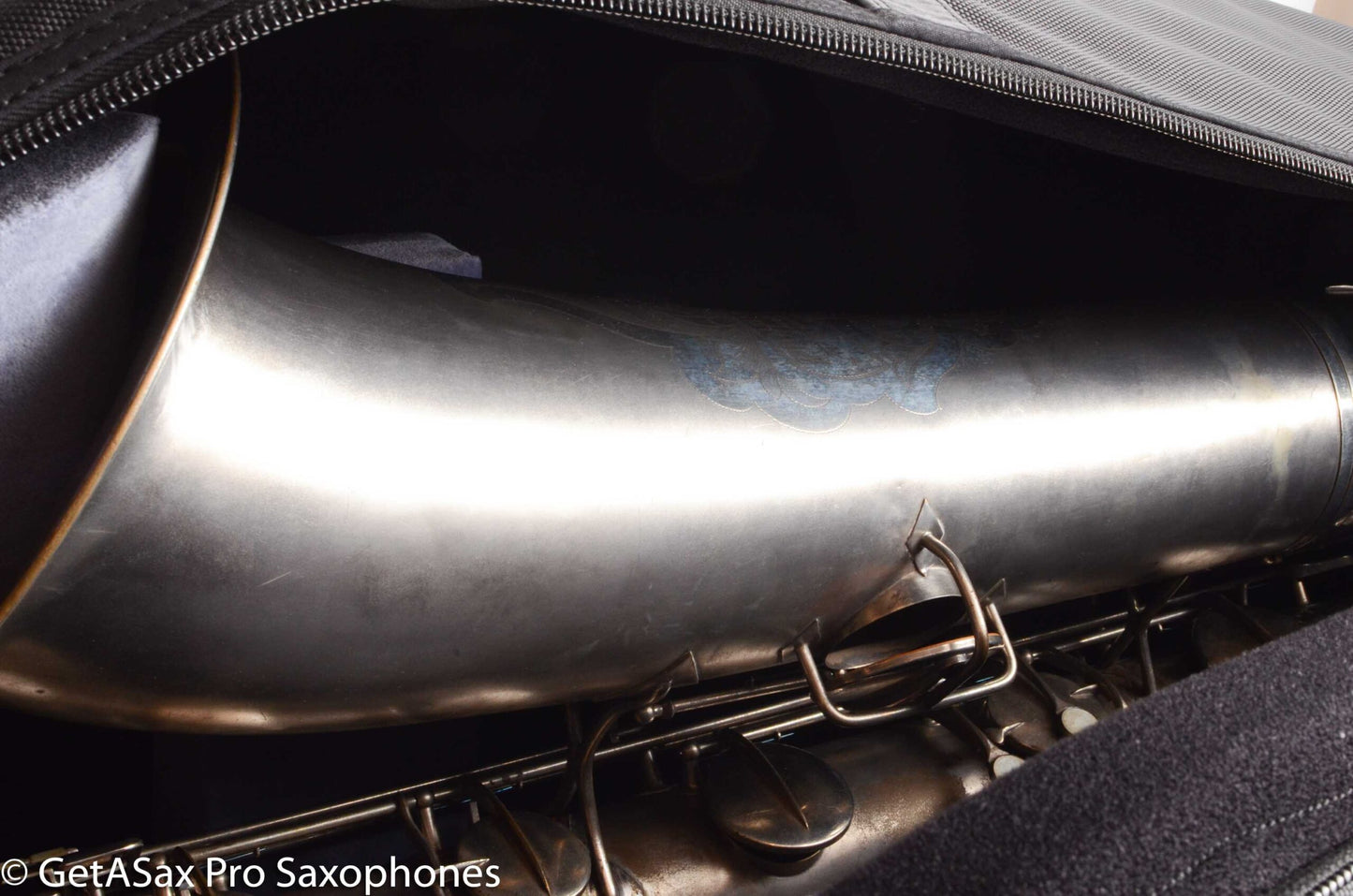 Conn Panamerican (New Wonder 1) Bass Saxophone Silver Plate Recent Overhaul