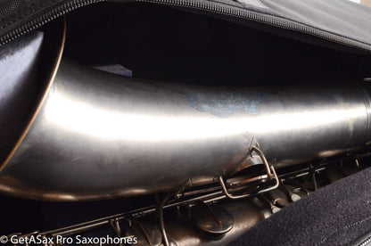 Conn Panamerican (New Wonder 1) Bass Saxophone Silver Plate Recent Overhaul