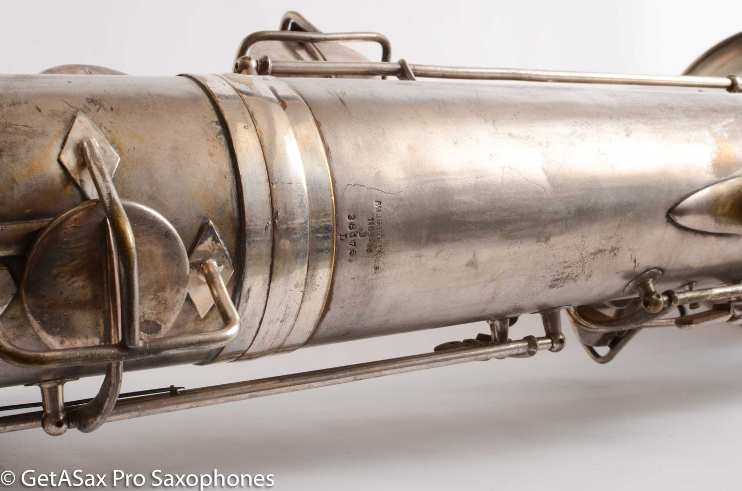 Conn Panamerican (New Wonder 1) Bass Saxophone Silver Plate Recent Overhaul