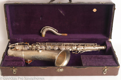 Conn Panamerican Tenor New Wonder 1 Style Original Silver
