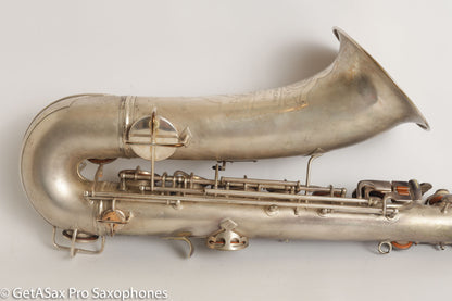 Conn Panamerican Tenor New Wonder 1 Style Original Silver
