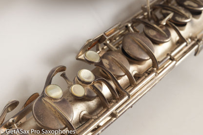 Conn Panamerican Tenor New Wonder 1 Style Original Silver