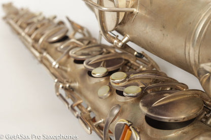 Conn Panamerican Tenor New Wonder 1 Style Original Silver