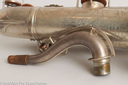 Conn Panamerican Tenor New Wonder 1 Style Original Silver