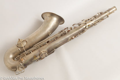Conn Panamerican Tenor New Wonder 1 Style Original Silver