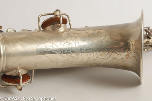 Conn Panamerican Tenor New Wonder 1 Style Original Silver