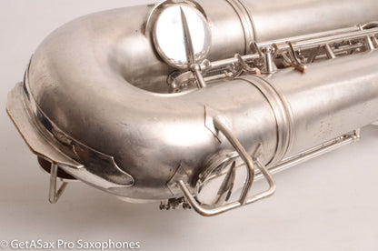 Conn 12M Baritone AMAZING Original Silver Plate and Freshly Overhauled 347630