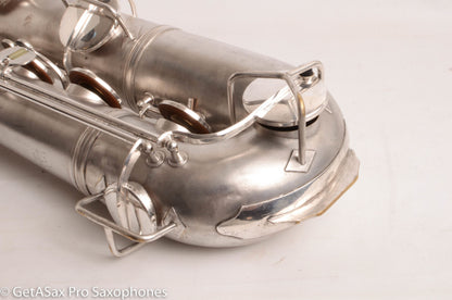 Conn 12M Baritone AMAZING Original Silver Plate and Freshly Overhauled 347630