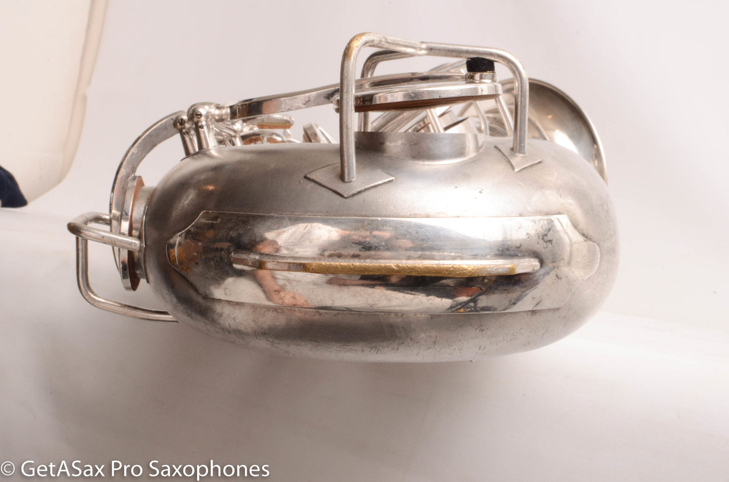 Conn 12M Baritone AMAZING Original Silver Plate and Freshly Overhauled 347630