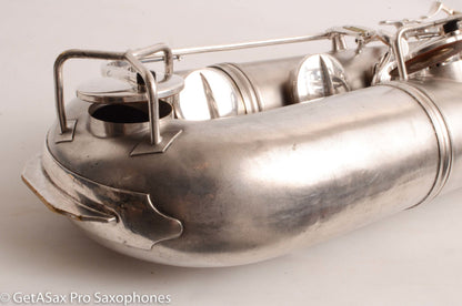 Conn 12M Baritone AMAZING Original Silver Plate and Freshly Overhauled 347630