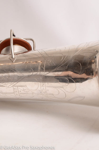 Conn 12M Baritone AMAZING Original Silver Plate and Freshly Overhauled 347630