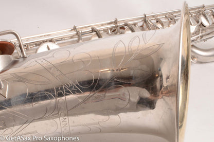 Conn 12M Baritone AMAZING Original Silver Plate and Freshly Overhauled 347630