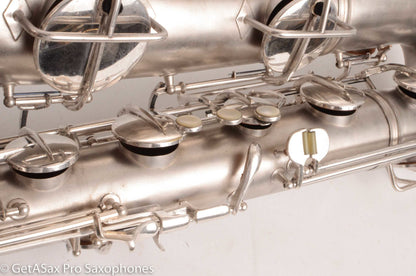Conn 12M Baritone AMAZING Original Silver Plate and Freshly Overhauled 347630