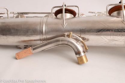 Conn 12M Baritone AMAZING Original Silver Plate and Freshly Overhauled 347630