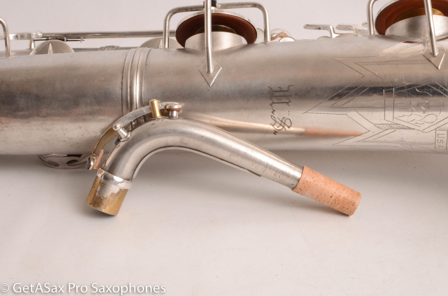 Conn 12M Baritone AMAZING Original Silver Plate and Freshly Overhauled 347630