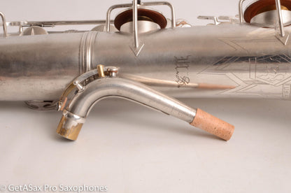 Conn 12M Baritone AMAZING Original Silver Plate and Freshly Overhauled 347630