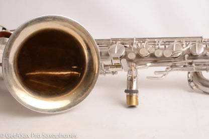 Conn 12M Baritone AMAZING Original Silver Plate and Freshly Overhauled 347630