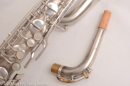 Conn 12M Baritone AMAZING Original Silver Plate and Freshly Overhauled 347630