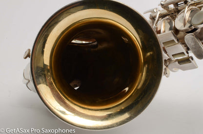 Conn Transitional 4M Curved Soprano Art Deco Silver Overhauled 220678