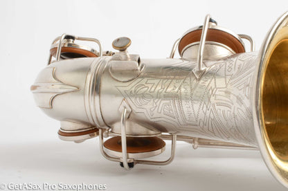 Conn Transitional 4M Curved Soprano Art Deco Silver Overhauled 220678