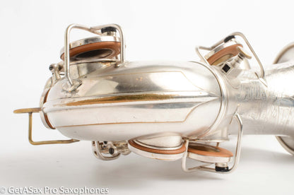 Conn Transitional 4M Curved Soprano Art Deco Silver Overhauled 220678