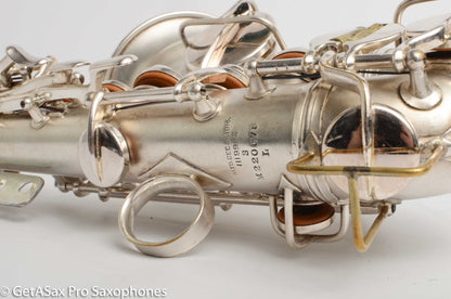 Conn Transitional 4M Curved Soprano Art Deco Silver Overhauled 220678