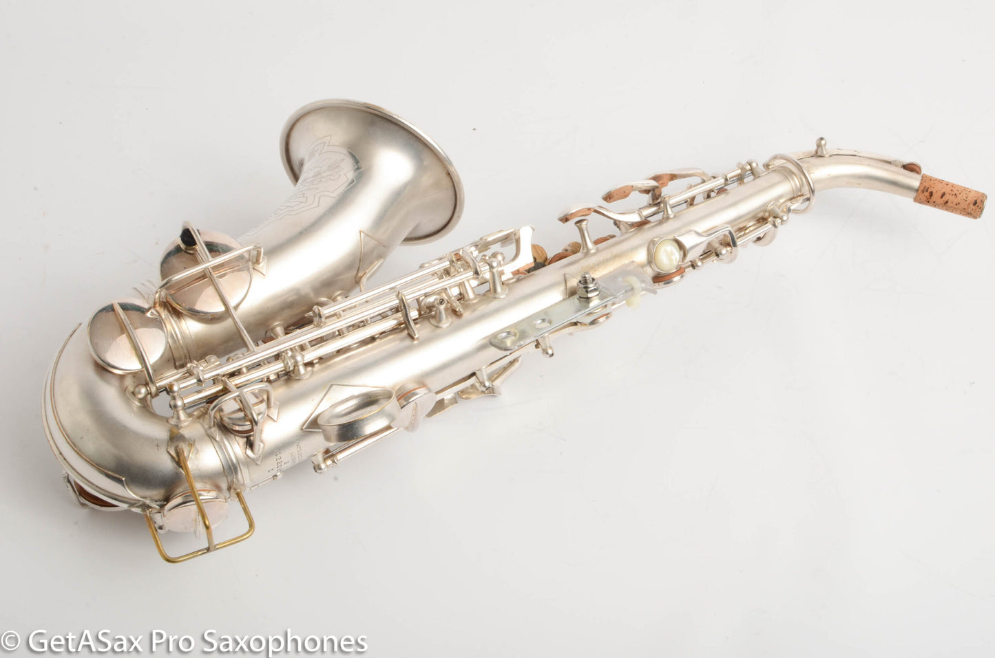 Conn Transitional 4M Curved Soprano Art Deco Silver Overhauled 220678