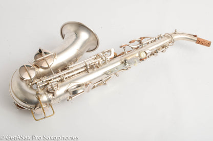 Conn Transitional 4M Curved Soprano Art Deco Silver Overhauled 220678