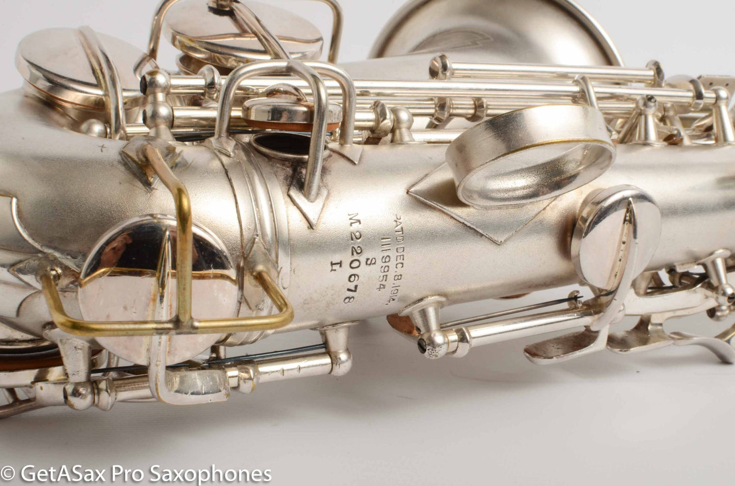 Conn Transitional 4M Curved Soprano Art Deco Silver Overhauled 220678