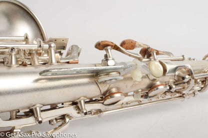Conn Transitional 4M Curved Soprano Art Deco Silver Overhauled 220678