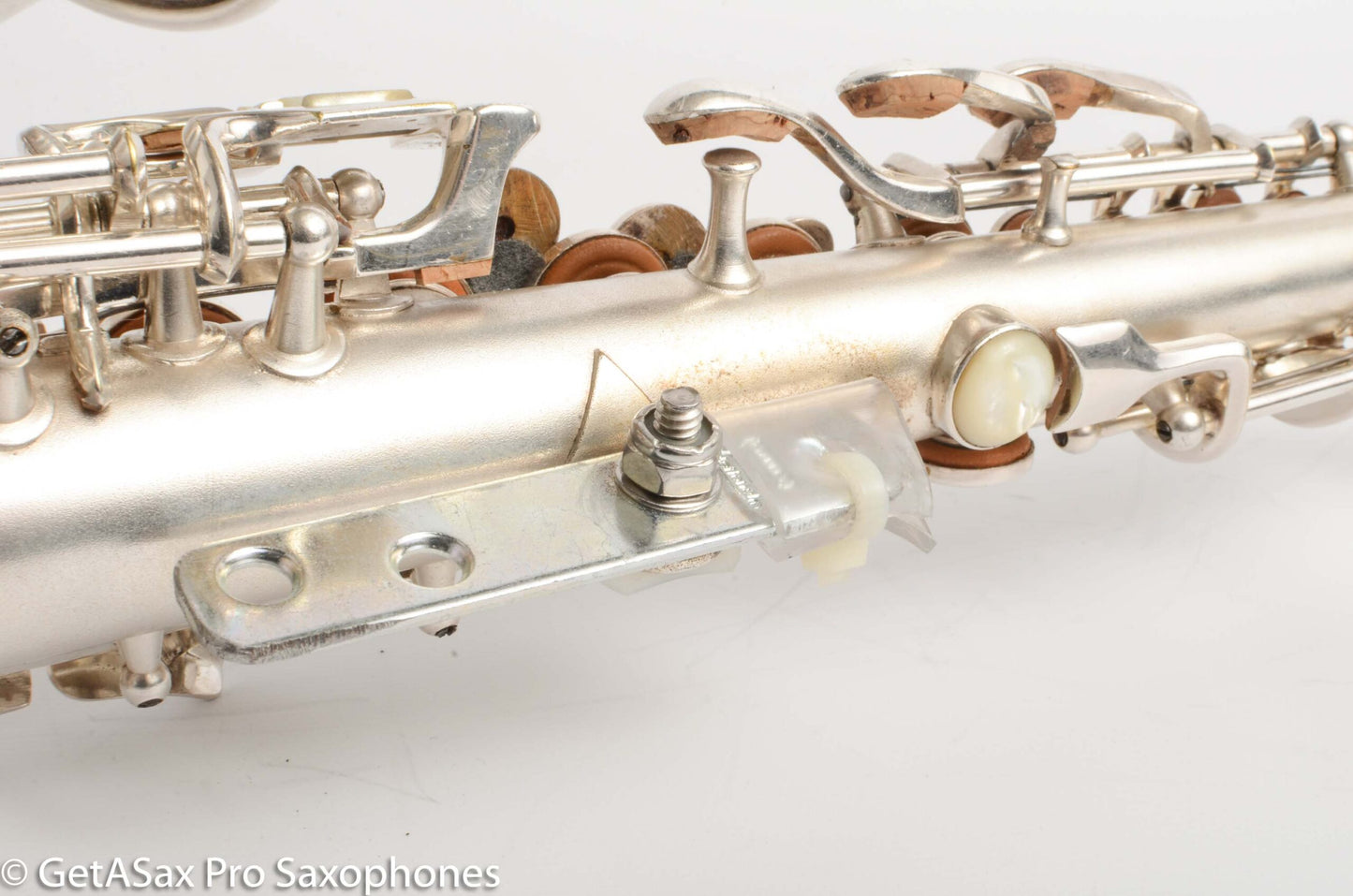 Conn Transitional 4M Curved Soprano Art Deco Silver Overhauled 220678